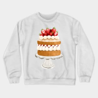 Victoria Sponge Cake Crewneck Sweatshirt